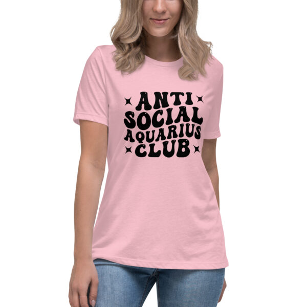 Camiseta suelta mujer aquarius - Imagen 2