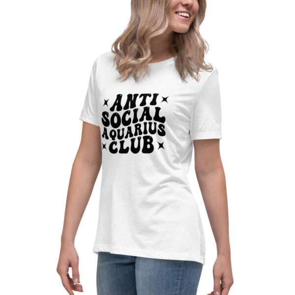 Camiseta suelta mujer aquarius - Imagen 3