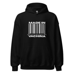 Sudadera Made in Vachina con capucha