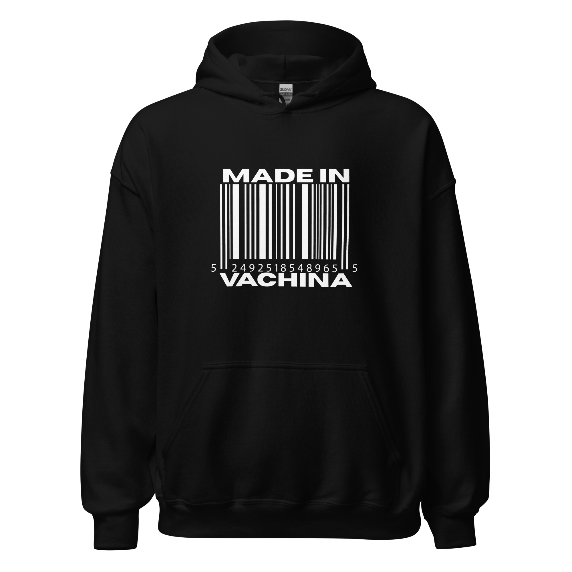 Sudadera Made in Vachina con capucha