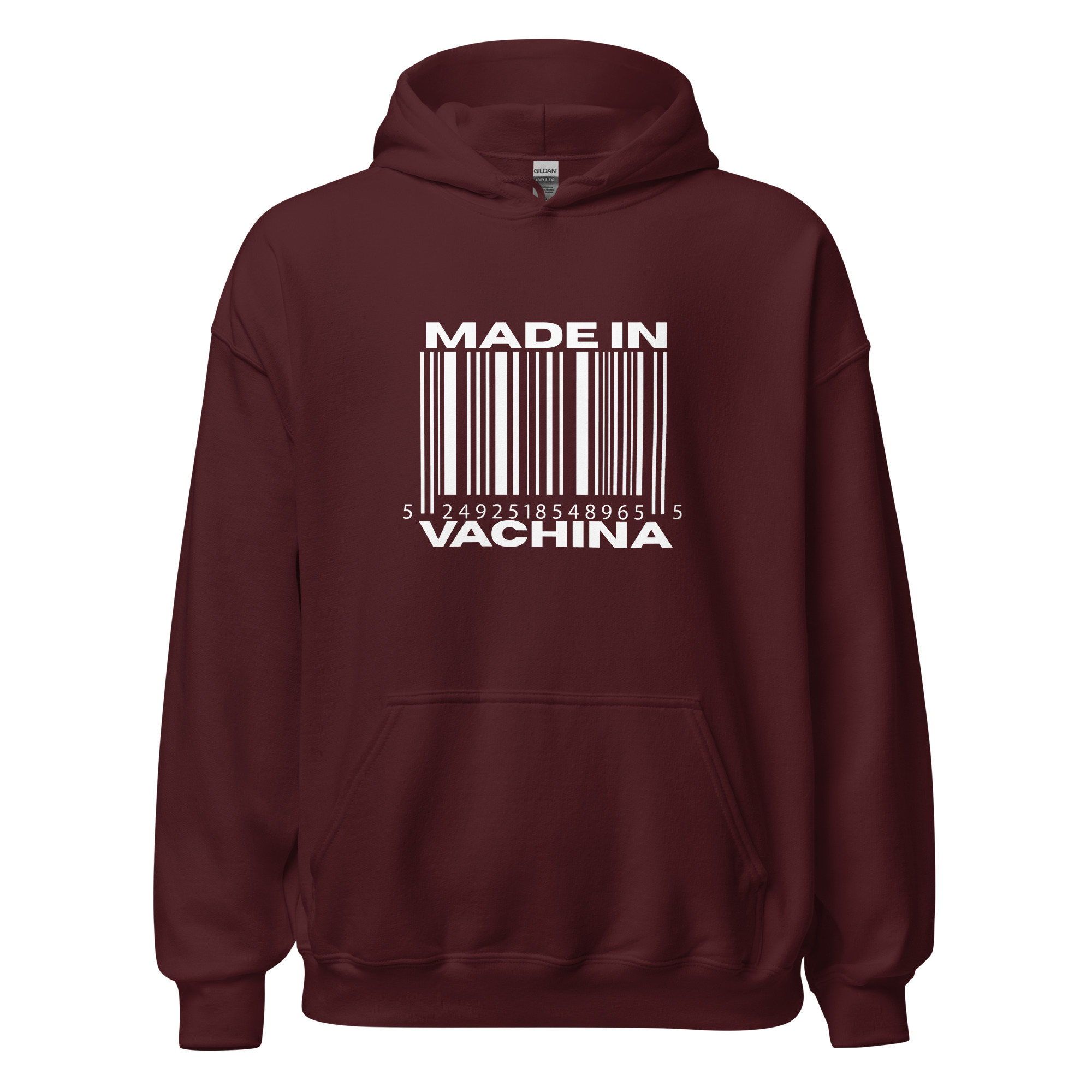Sudadera Made in Vachina con capucha - Imagen 3