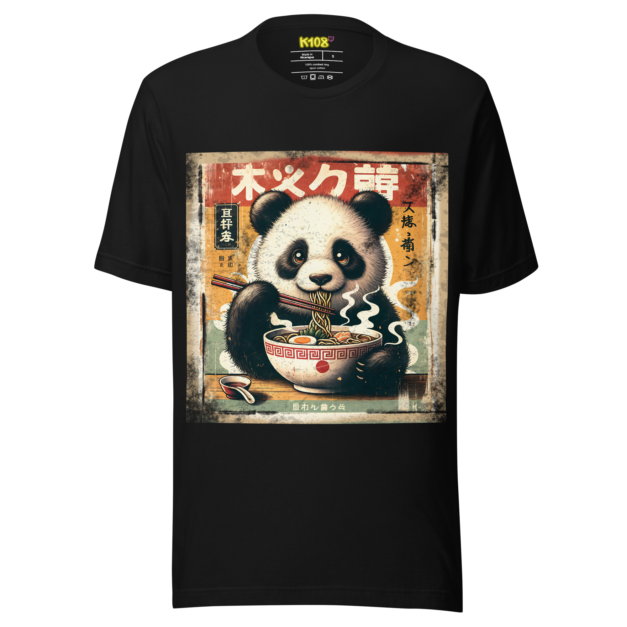 Camiseta Panda Ramen