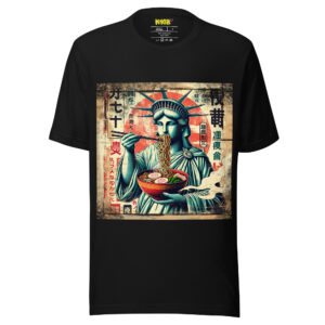 Camiseta Estatua Libertad Ramen