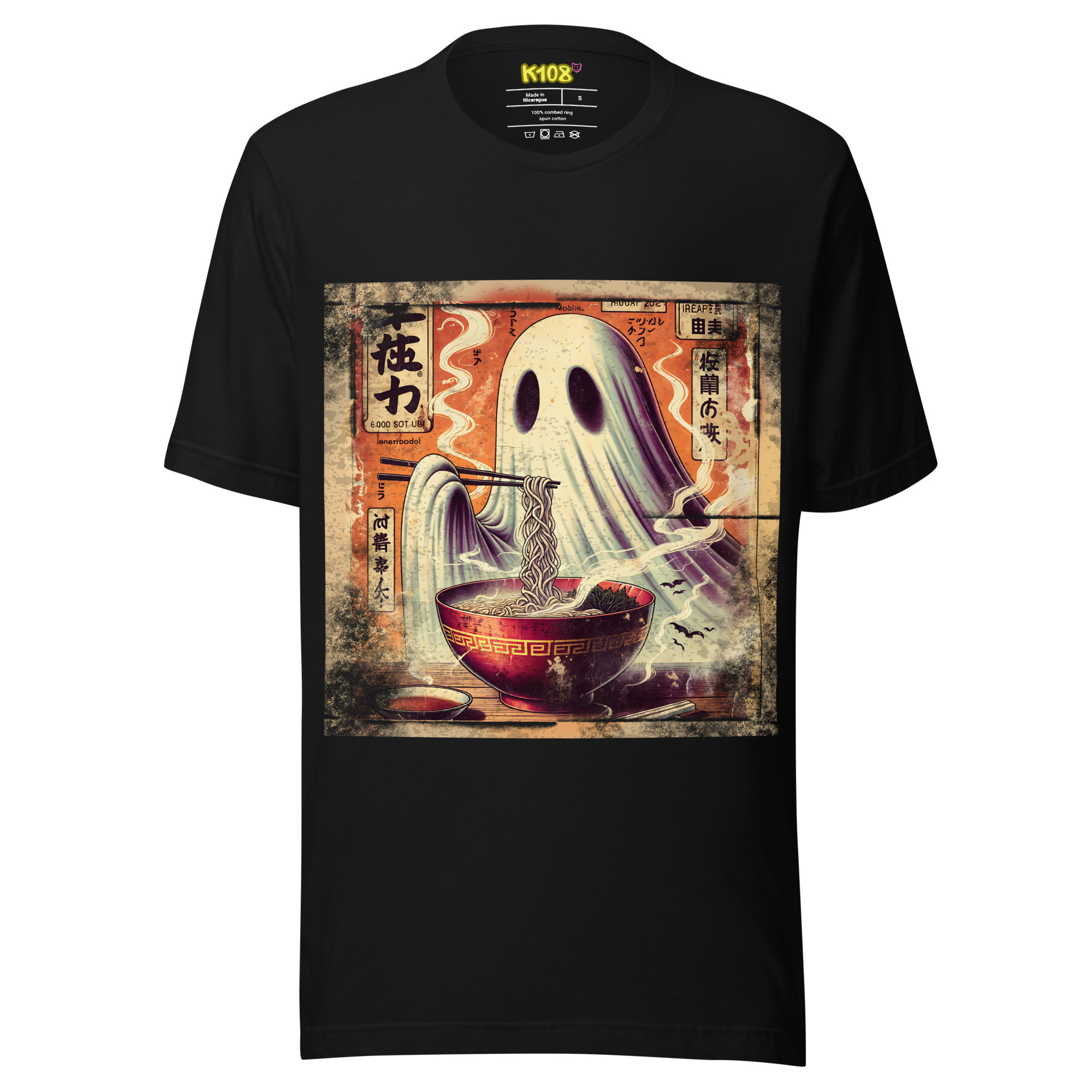 Camiseta Fantasma Ramen