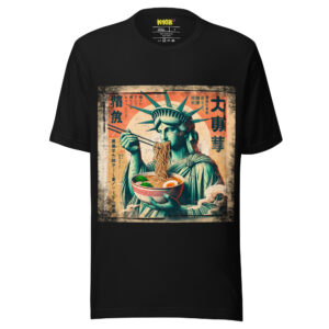 Camiseta Estatua Libertad Ramen