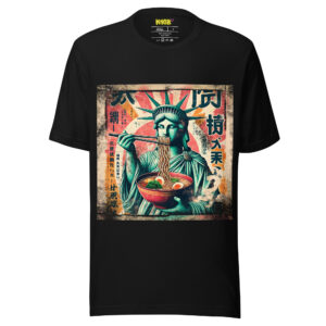 Camiseta Estatua Libertad Ramen