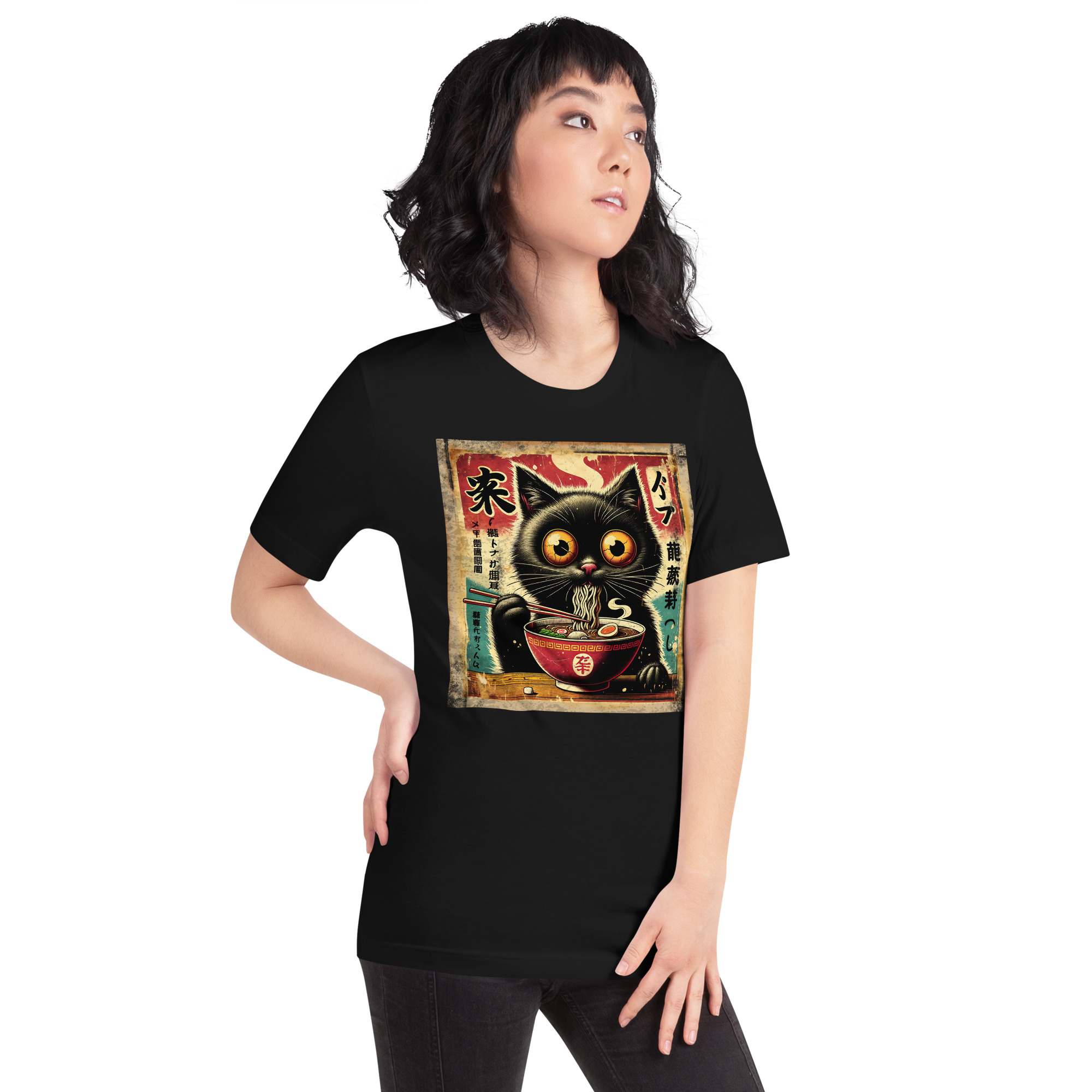 Camiseta Gato Ramen - Imagen 3