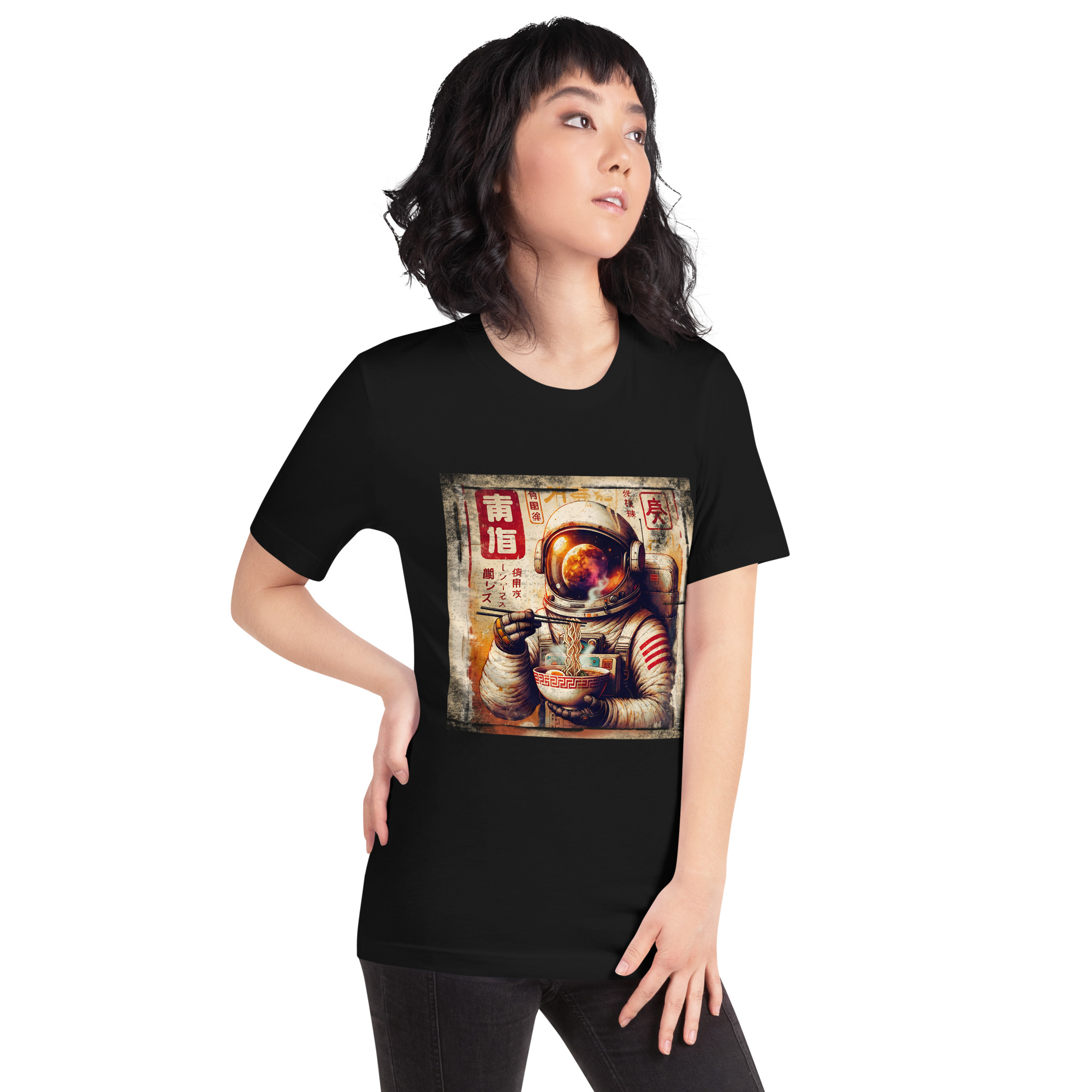 Camiseta Astronauta Ramen - Imagen 4