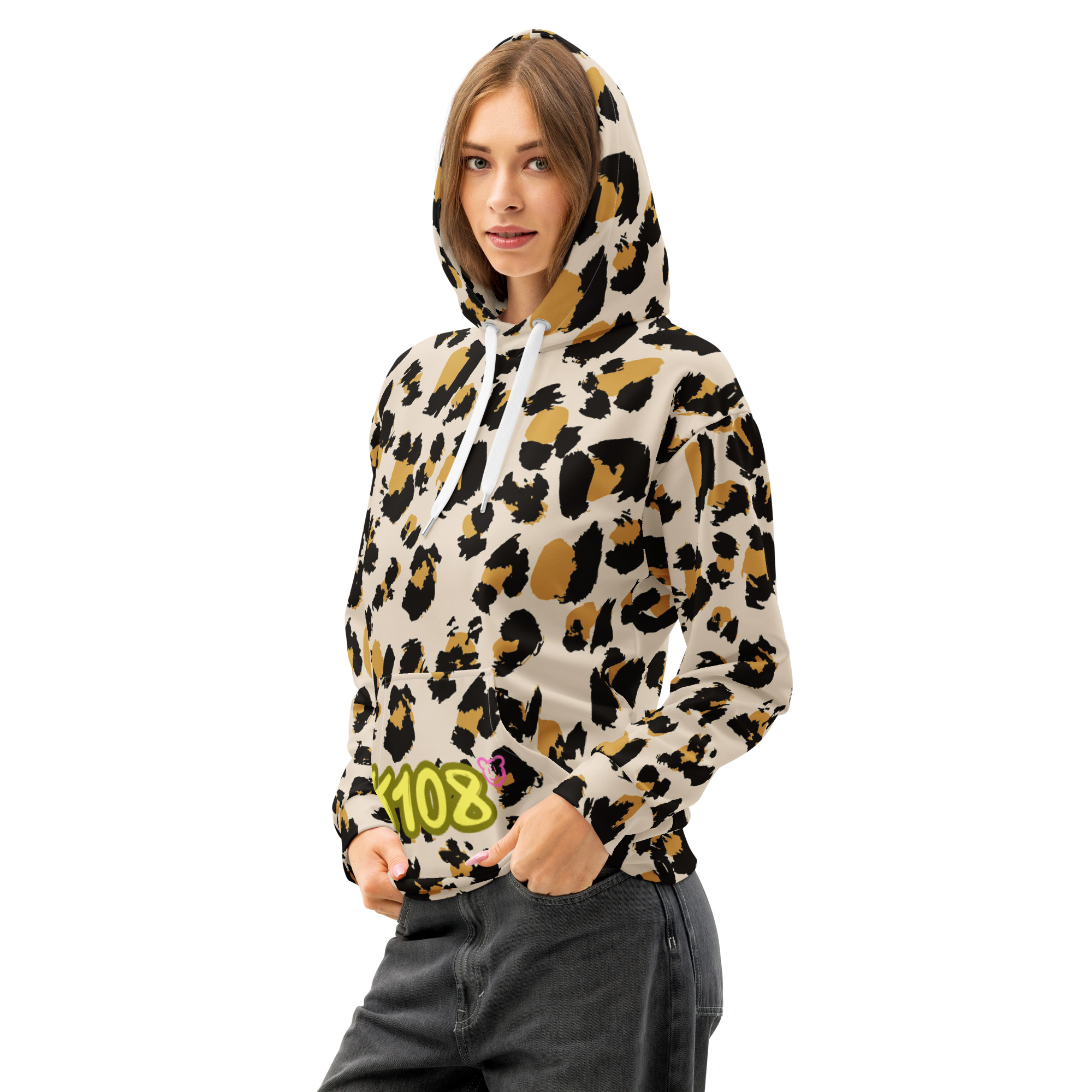 Sudadera con capucha leopardo - Imagen 5